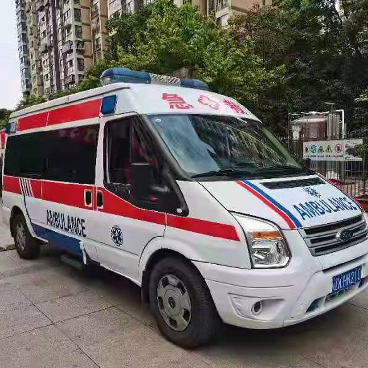 永年长途救护车护送病人返乡